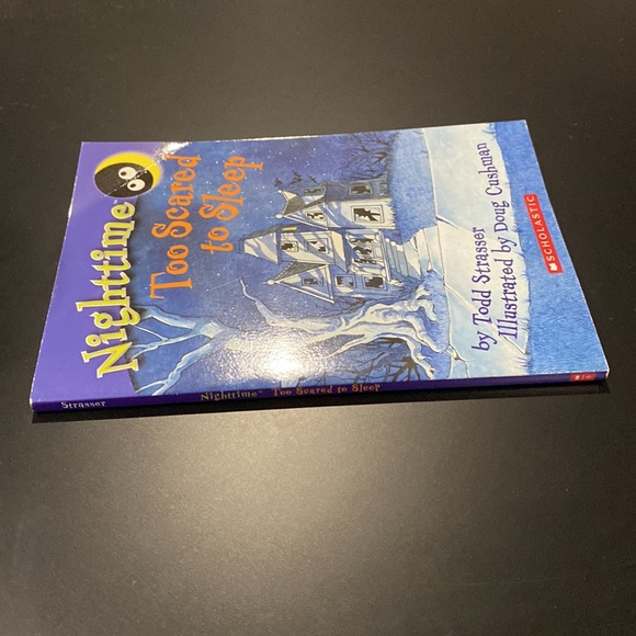 Nighttime #3: Too Scared to Sleep by Todd Strasser - Paperback Novel - Picture 3 of 5